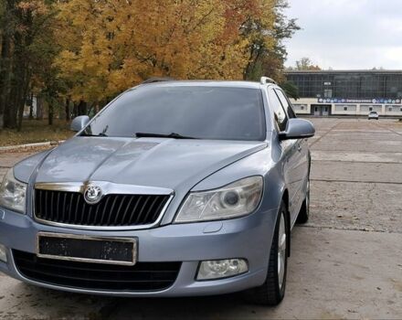Синий Шкода Октавия, объемом двигателя 1.4 л и пробегом 160 тыс. км за 6400 $, фото 2 на Automoto.ua