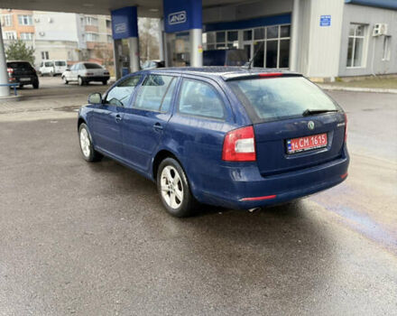 Синий Шкода Октавия, объемом двигателя 1.6 л и пробегом 215 тыс. км за 9500 $, фото 4 на Automoto.ua