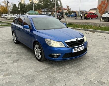 Синий Шкода Октавия, объемом двигателя 2 л и пробегом 270 тыс. км за 8700 $, фото 1 на Automoto.ua