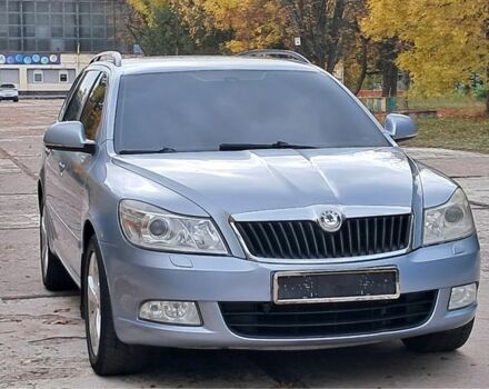 Синий Шкода Октавия, объемом двигателя 1.4 л и пробегом 160 тыс. км за 6400 $, фото 1 на Automoto.ua