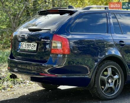 Синий Шкода Октавия, объемом двигателя 1.8 л и пробегом 236 тыс. км за 6400 $, фото 4 на Automoto.ua