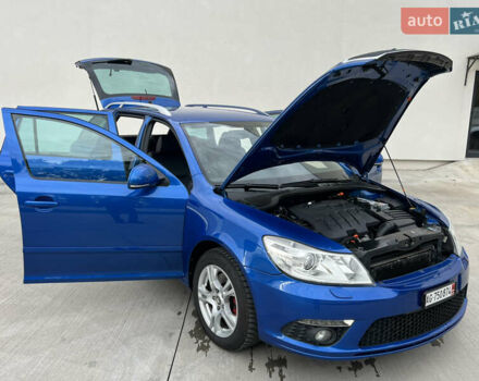 Синий Шкода Октавия, объемом двигателя 2 л и пробегом 204 тыс. км за 12650 $, фото 160 на Automoto.ua