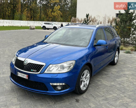Синий Шкода Октавия, объемом двигателя 2 л и пробегом 204 тыс. км за 12650 $, фото 210 на Automoto.ua