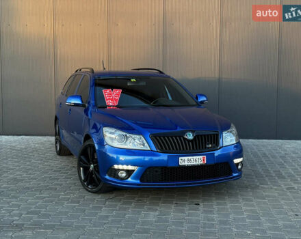 Синій Шкода Октавія, об'ємом двигуна 2 л та пробігом 204 тис. км за 12499 $, фото 1 на Automoto.ua