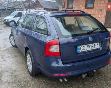 Синий Шкода Октавия, объемом двигателя 1.9 л и пробегом 215 тыс. км за 7500 $, фото 3 на Automoto.ua