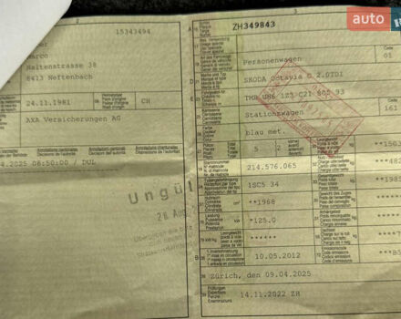 Синий Шкода Октавия, объемом двигателя 2 л и пробегом 204 тыс. км за 12650 $, фото 219 на Automoto.ua