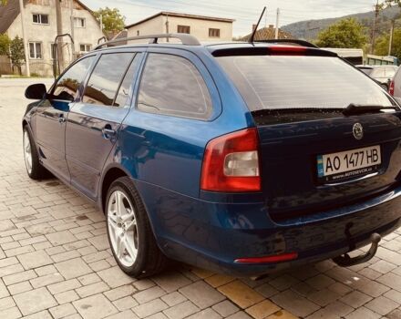 Шкода Октавия 2012 в Ужгороде на Automoto.ua Синий Шкода Октавия, объемом двигателя 2 л и пробегом 327 тыс. км за 7250 $, фото 6 на Automoto.ua