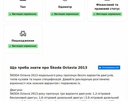 Синий Шкода Октавия, объемом двигателя 1.6 л и пробегом 264 тыс. км за 9500 $, фото 1 на Automoto.ua