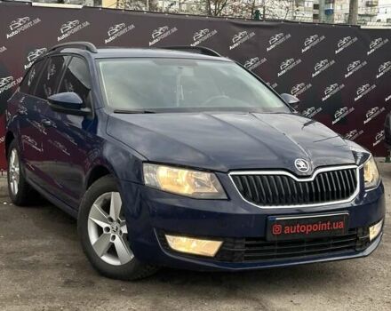 Синий Шкода Октавия, объемом двигателя 1.6 л и пробегом 329 тыс. км за 9800 $, фото 1 на Automoto.ua