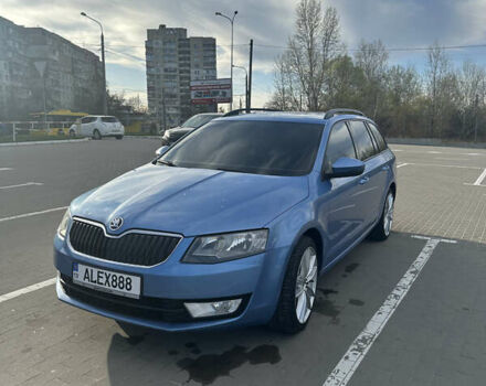 Синий Шкода Октавия, объемом двигателя 1.6 л и пробегом 230 тыс. км за 9900 $, фото 1 на Automoto.ua