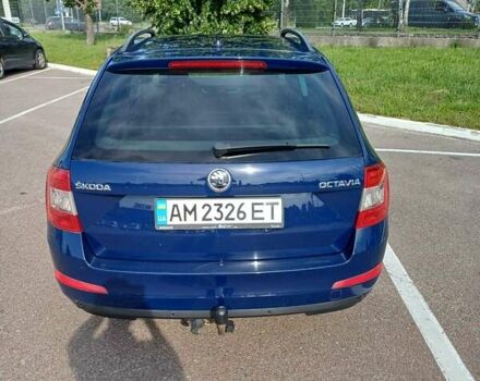 Синий Шкода Октавия, объемом двигателя 1.6 л и пробегом 315 тыс. км за 10500 $, фото 1 на Automoto.ua