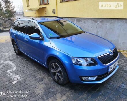 Шкода Октавия 2016 в Львове на Automoto.ua Синий Шкода Октавия, объемом двигателя 1.6 л и пробегом 240 тыс. км за 10900 $, фото 1 на Automoto.ua