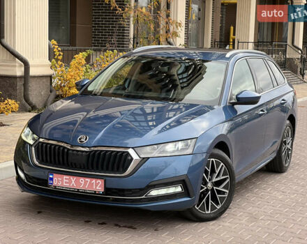 Синий Шкода Октавия, объемом двигателя 2 л и пробегом 170 тыс. км за 23300 $, фото 1 на Automoto.ua