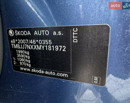 Синий Шкода Октавия, объемом двигателя 2 л и пробегом 170 тыс. км за 23400 $, фото 61 на Automoto.ua