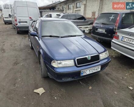 Синий Шкода Октавия, объемом двигателя 1.8 л и пробегом 445 тыс. км за 2800 $, фото 2 на Automoto.ua