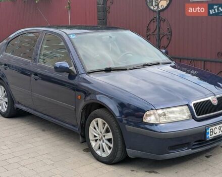 Синий Шкода Октавия, объемом двигателя 1.98 л и пробегом 321 тыс. км за 4250 $, фото 3 на Automoto.ua