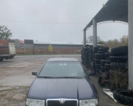 Синій Шкода Октавія, об'ємом двигуна 2 л та пробігом 341 тис. км за 4000 $, фото 1 на Automoto.ua