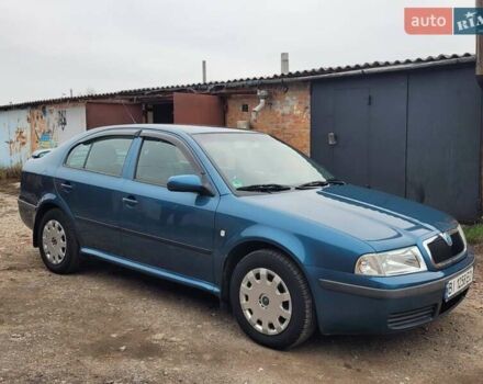 Синий Шкода Октавия, объемом двигателя 1.6 л и пробегом 150 тыс. км за 4899 $, фото 1 на Automoto.ua