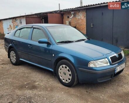 Синий Шкода Октавия, объемом двигателя 1.6 л и пробегом 150 тыс. км за 4899 $, фото 2 на Automoto.ua