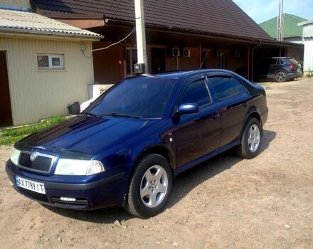 Шкода Октавія 2003 у Харкові на Automoto.ua Синій Шкода Октавія, об'ємом двигуна 1.9 л та пробігом 340 тис. км за 4000 $, фото 1 на Automoto.ua