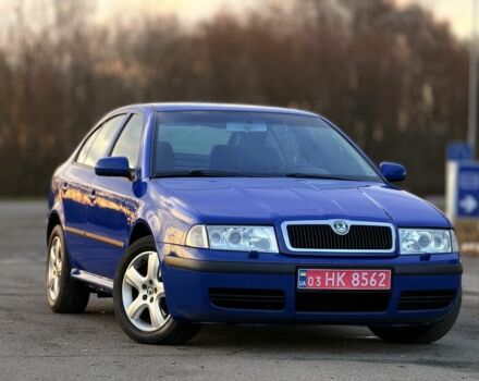 Синий Шкода Октавия, объемом двигателя 1.8 л и пробегом 265 тыс. км за 5600 $, фото 3 на Automoto.ua