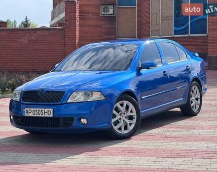 Синий Шкода Октавия, объемом двигателя 2 л и пробегом 286 тыс. км за 6999 $, фото 1 на Automoto.ua