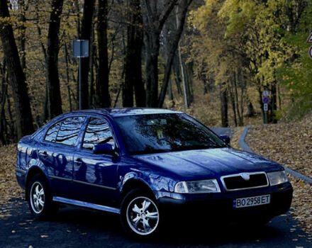 Синий Шкода Октавия, объемом двигателя 1.78 л и пробегом 372 тыс. км за 3800 $, фото 1 на Automoto.ua