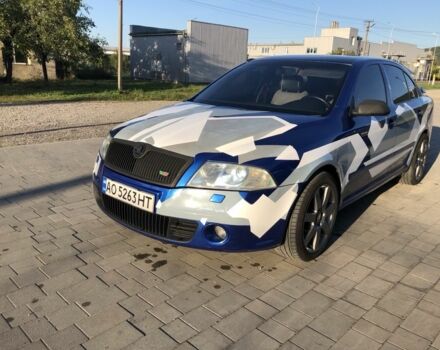 Синий Шкода Октавия, объемом двигателя 2 л и пробегом 280 тыс. км за 7999 $, фото 1 на Automoto.ua