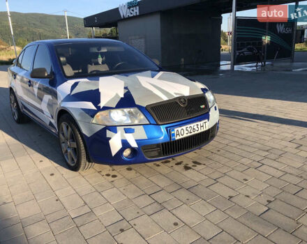 Шкода Октавия 2006 в Виноградове на Automoto.ua Синий Шкода Октавия, объемом двигателя 1.98 л и пробегом 280 тыс. км за 8000 $, фото 3 на Automoto.ua