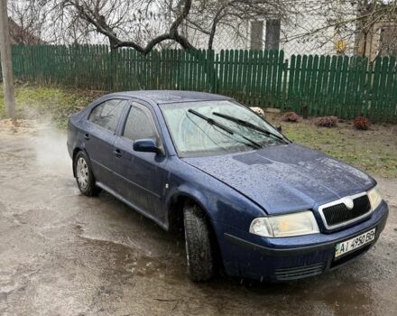 Синий Шкода Октавия, объемом двигателя 1.6 л и пробегом 306 тыс. км за 4200 $, фото 1 на Automoto.ua