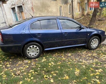 Синий Шкода Октавия, объемом двигателя 1.6 л и пробегом 157 тыс. км за 5950 $, фото 2 на Automoto.ua