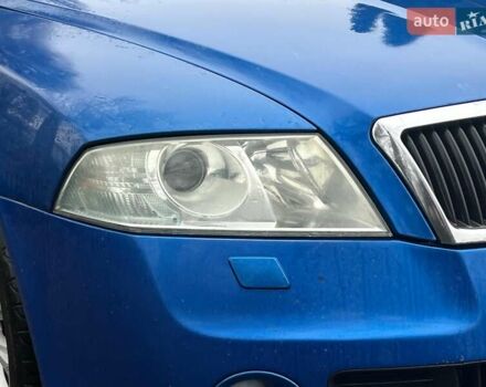 Синий Шкода Октавия, объемом двигателя 2 л и пробегом 342 тыс. км за 7290 $, фото 1 на Automoto.ua