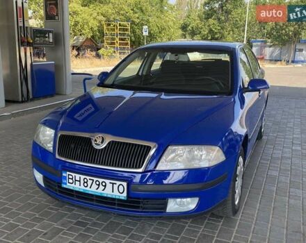 Синий Шкода Октавия, объемом двигателя 1.9 л и пробегом 229 тыс. км за 6500 $, фото 2 на Automoto.ua