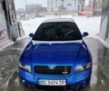 Синий Шкода Октавия, объемом двигателя 2 л и пробегом 233 тыс. км за 6500 $, фото 1 на Automoto.ua