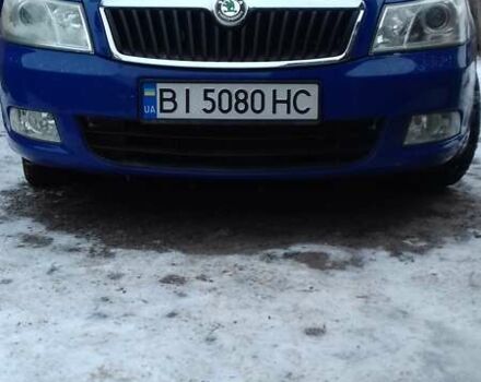 Синій Шкода Октавія, об'ємом двигуна 1.6 л та пробігом 181 тис. км за 8000 $, фото 25 на Automoto.ua