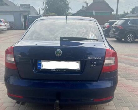 Синій Шкода Октавія, об'ємом двигуна 2 л та пробігом 242 тис. км за 7950 $, фото 1 на Automoto.ua