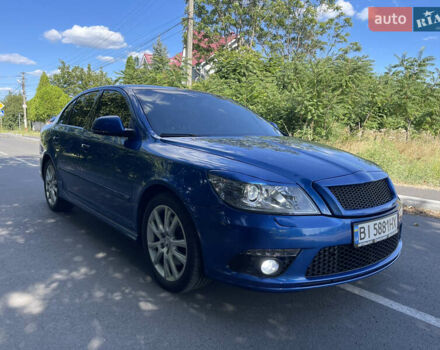 Синий Шкода Октавия, объемом двигателя 1.98 л и пробегом 181 тыс. км за 9600 $, фото 3 на Automoto.ua