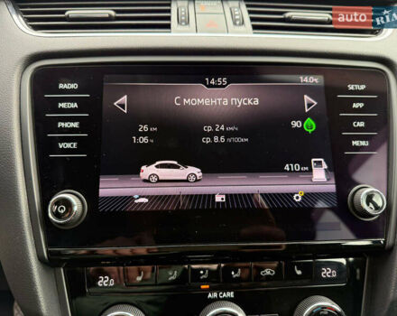 Шкода Октавия 2017 в Киеве на Automoto.ua Синий Шкода Октавия, объемом двигателя 1.8 л и пробегом 130 тыс. км за 16000 $, фото 24 на Automoto.ua