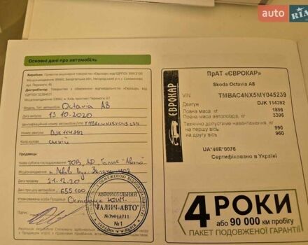 Синий Шкода Октавия, объемом двигателя 1.4 л и пробегом 59 тыс. км за 22500 $, фото 23 на Automoto.ua