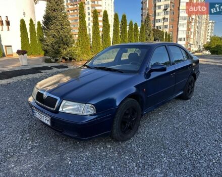 Синий Шкода Октавия, объемом двигателя 1.78 л и пробегом 370 тыс. км за 1900 $, фото 1 на Automoto.ua