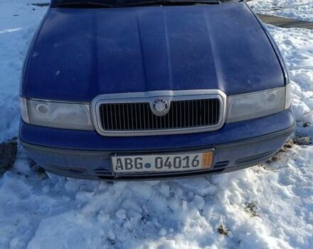 Синий Шкода Октавия, объемом двигателя 1.98 л и пробегом 171 тыс. км за 3899 $, фото 1 на Automoto.ua