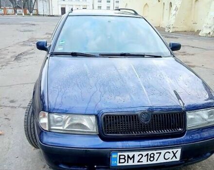 Синий Шкода Октавия, объемом двигателя 1.6 л и пробегом 209 тыс. км за 3850 $, фото 1 на Automoto.ua