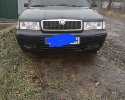 Синій Шкода Октавія, об'ємом двигуна 2 л та пробігом 412 тис. км за 2350 $, фото 1 на Automoto.ua