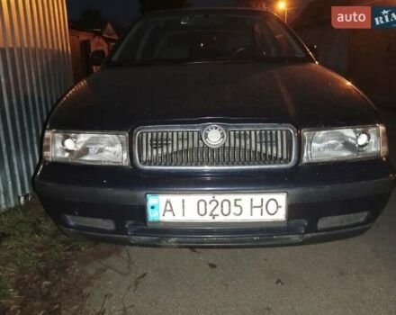 Синий Шкода Октавия, объемом двигателя 1.98 л и пробегом 100 тыс. км за 3400 $, фото 1 на Automoto.ua