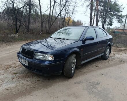 Синий Шкода Октавия, объемом двигателя 1.9 л и пробегом 333 тыс. км за 1900 $, фото 1 на Automoto.ua