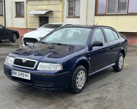 Синий Шкода Октавия, объемом двигателя 1.4 л и пробегом 220 тыс. км за 3900 $, фото 1 на Automoto.ua