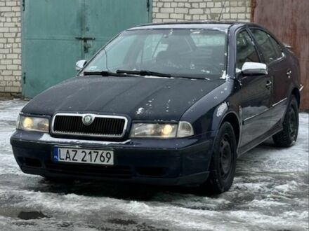 Синий Шкода Октавия, объемом двигателя 1.9 л и пробегом 380 тыс. км за 1500 $, фото 1 на Automoto.ua