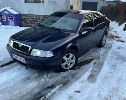 Синий Шкода Октавия, объемом двигателя 1.8 л и пробегом 410 тыс. км за 2500 $, фото 1 на Automoto.ua
