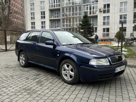 Синий Шкода Октавия, объемом двигателя 1.9 л и пробегом 427 тыс. км за 2950 $, фото 1 на Automoto.ua