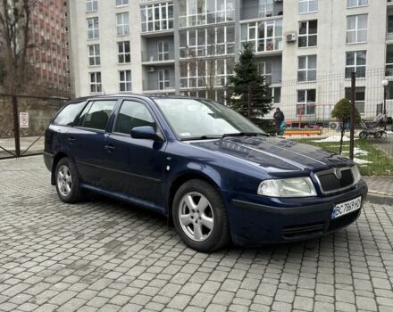 Синий Шкода Октавия, объемом двигателя 1.9 л и пробегом 427 тыс. км за 2950 $, фото 1 на Automoto.ua